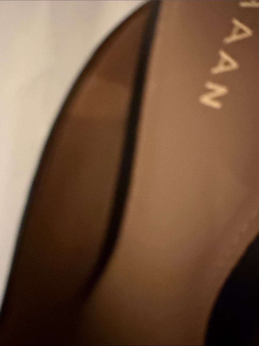 Cole Haan Leopard-Print Pointed D'Orsay Mules in Tan and Black Never worn - Picture 5 of 5